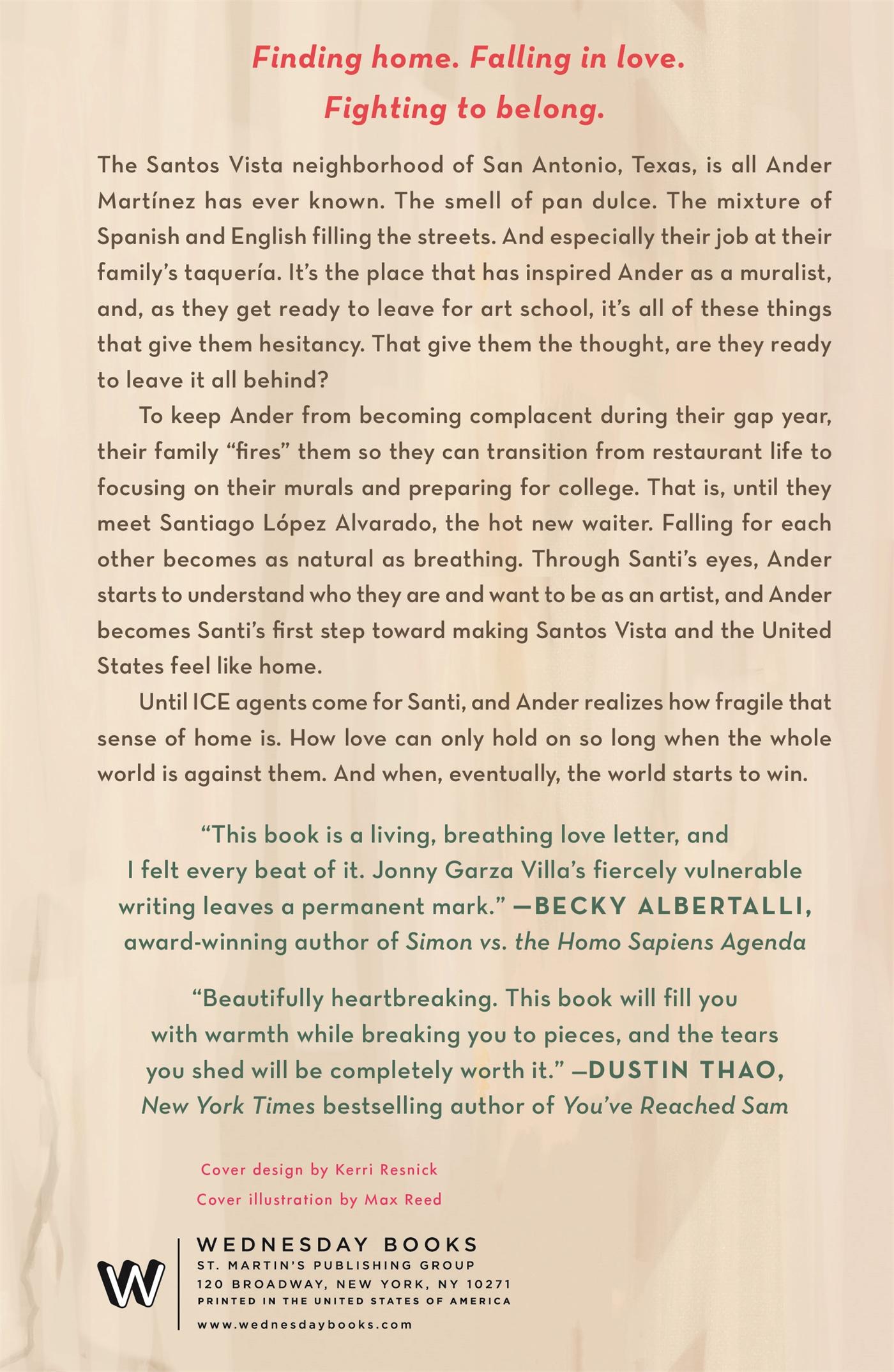 Rückseitencover Ander & Santi Were Here