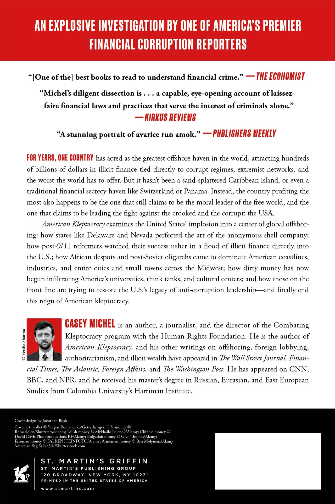 Rückseitencover American Kleptocracy