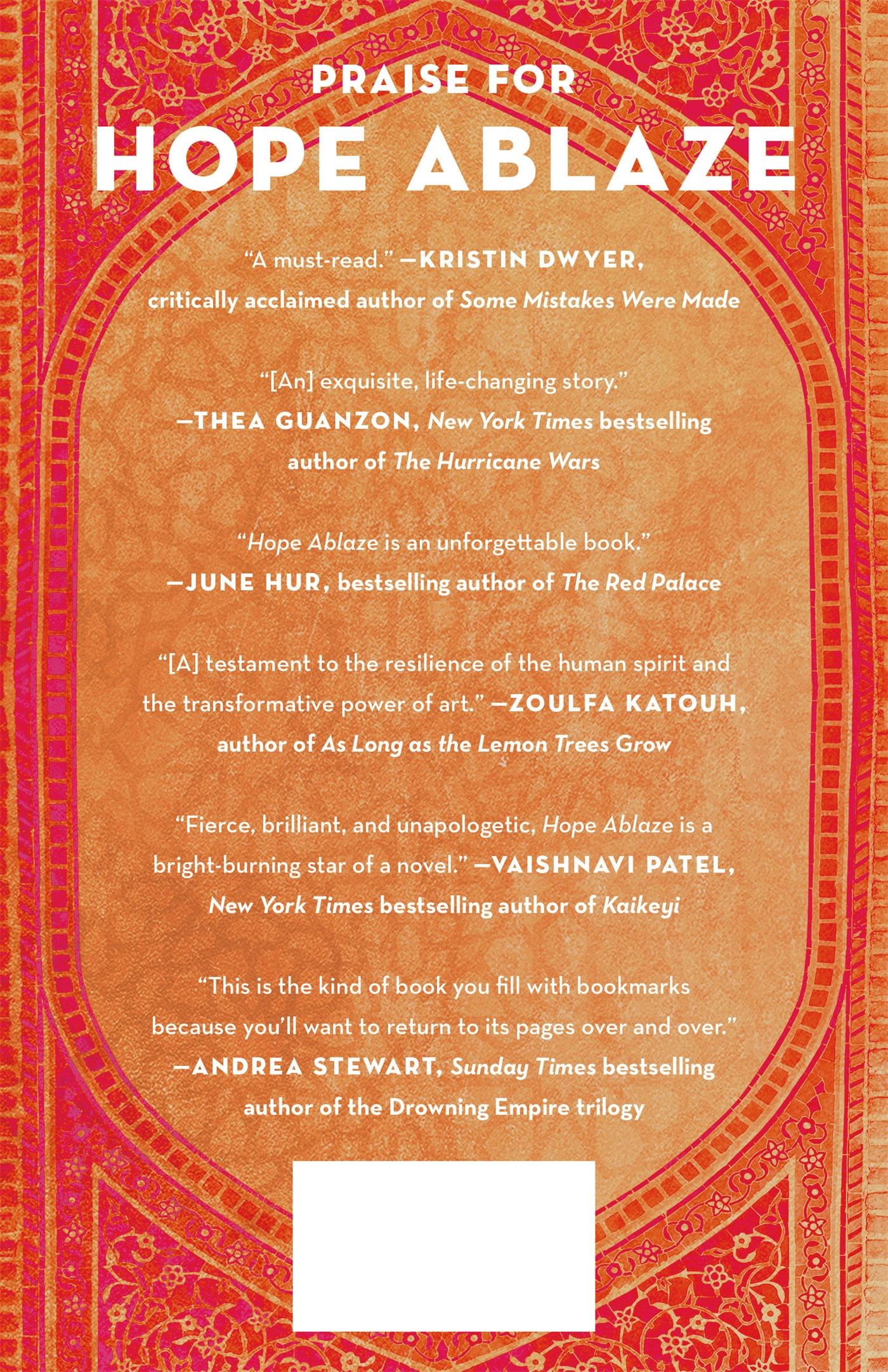 Rückseitencover Hope Ablaze