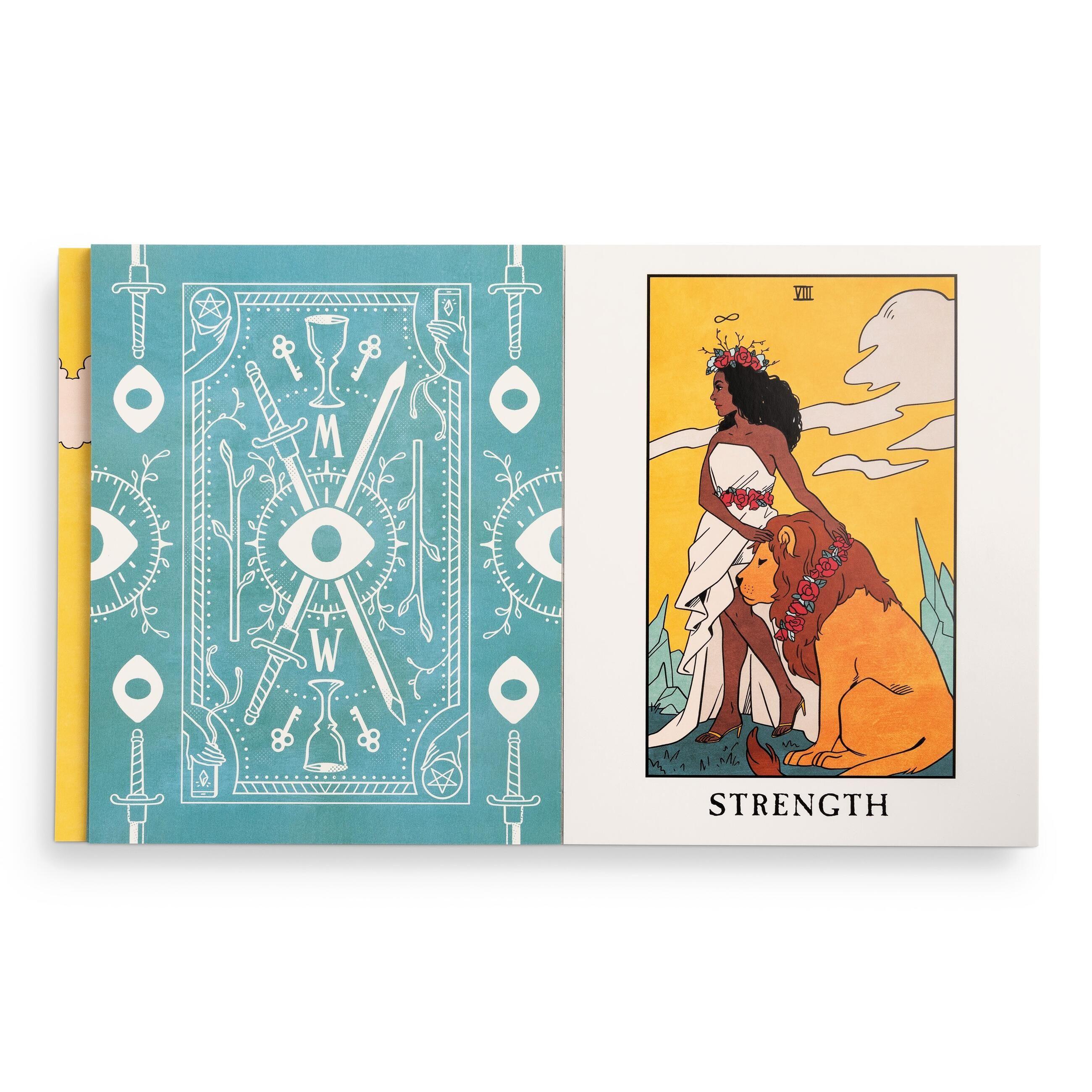 Beispielinhalt (Bild) Modern Witch Tarot Poster Book