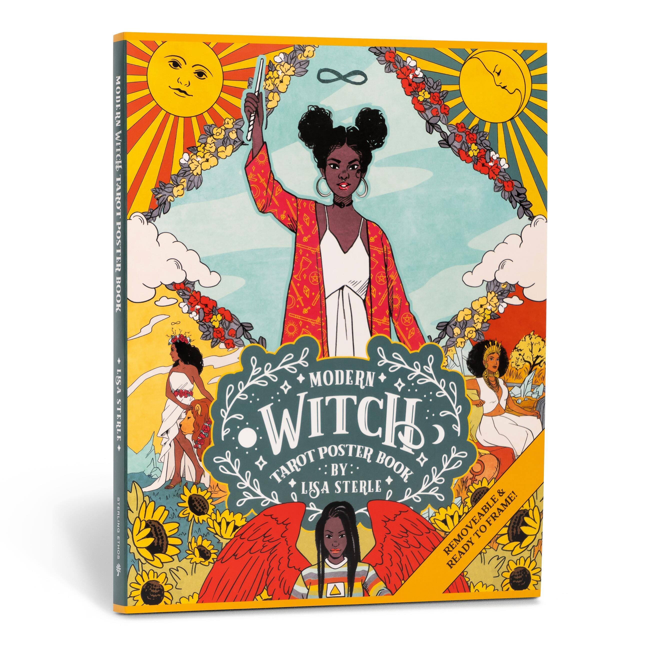 Vorderes Coverbild Modern Witch Tarot Poster Book
