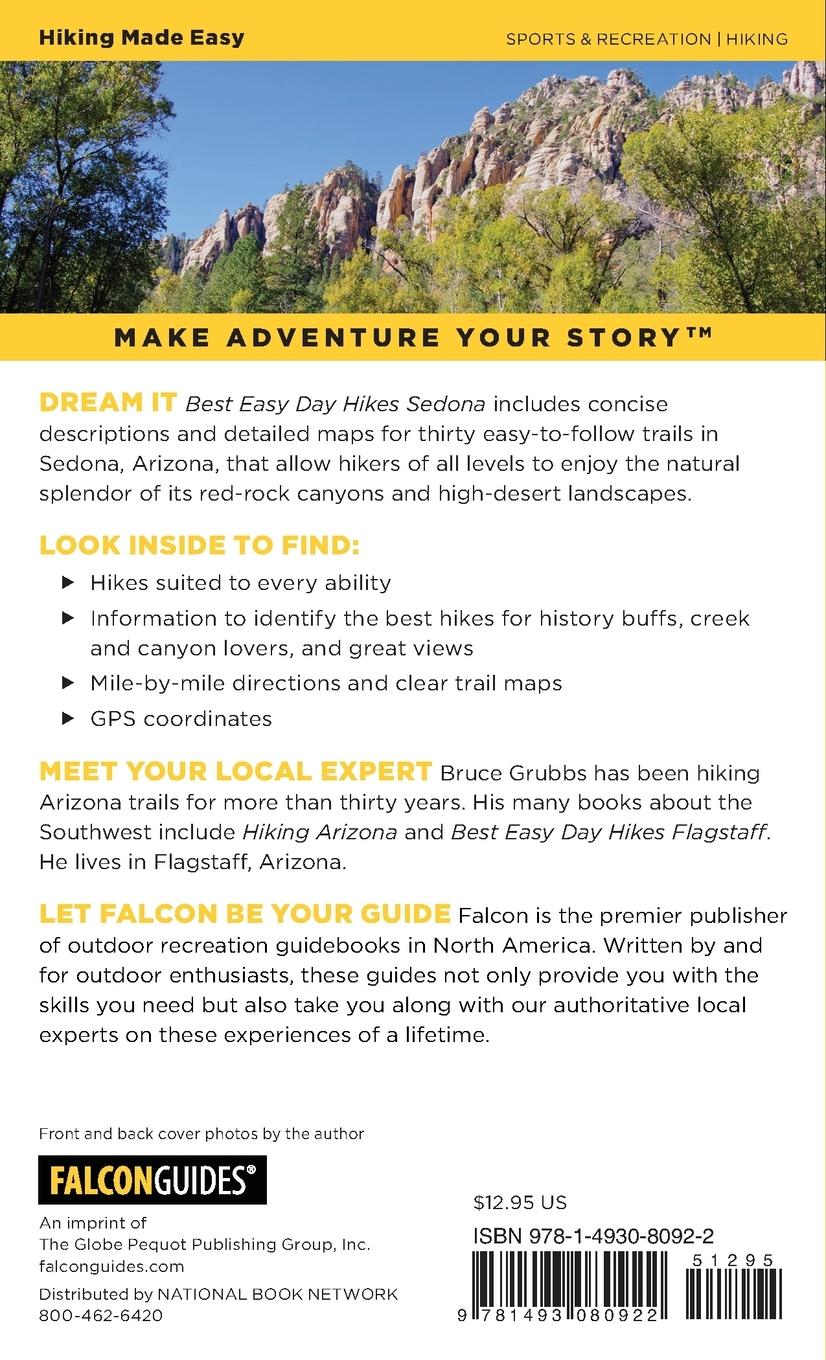 Rückseitencover Best Easy Day Hikes Sedona