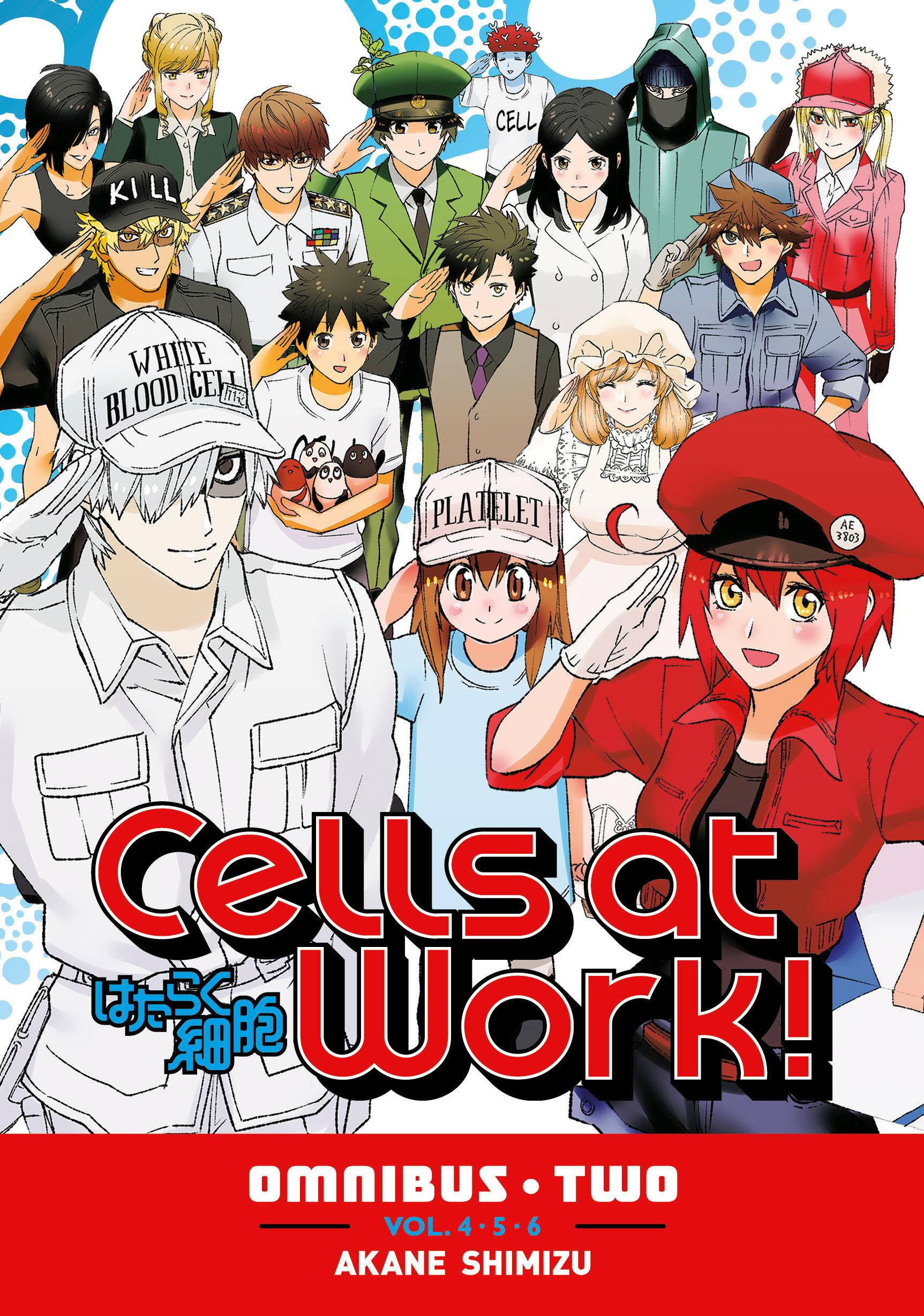 Vorderes Coverbild Cells at Work! Omnibus 2 (Vols. 4-6)