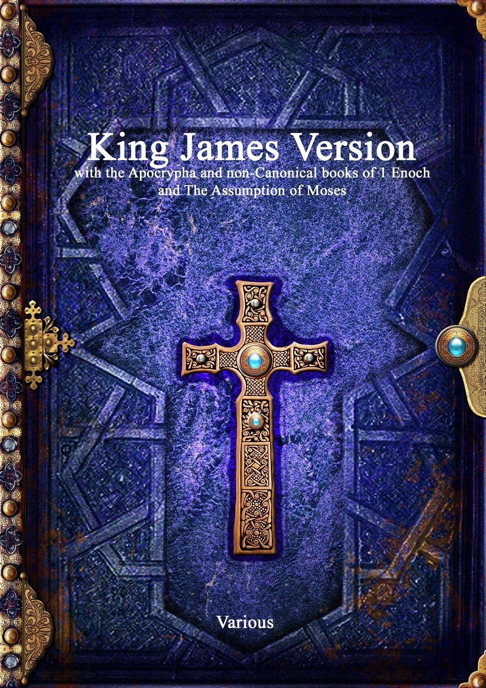 Vorderes Coverbild King James Version with the Apocrypha and non-Canonical books of 1 Enoch and The Assumption of Moses