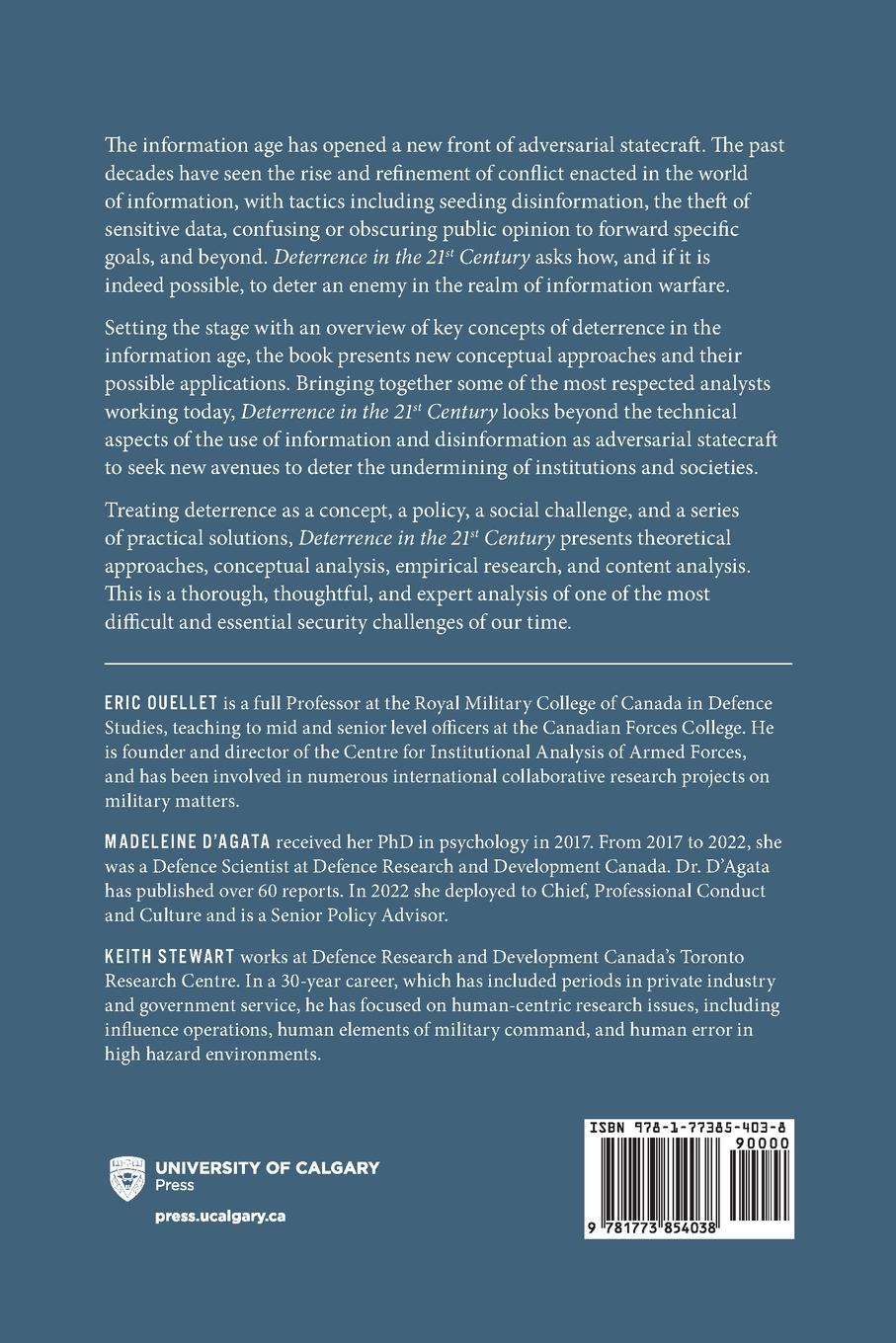 Rückseitencover Deterrence in the 21st Century