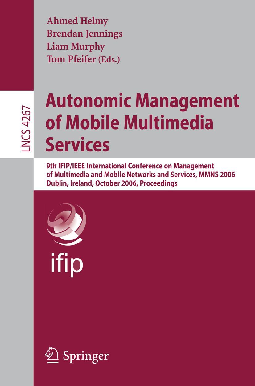 Vorderes Coverbild Autonomic Management of Mobile Multimedia Services