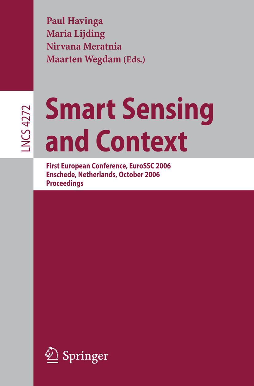 Vorderes Coverbild Smart Sensing and Context