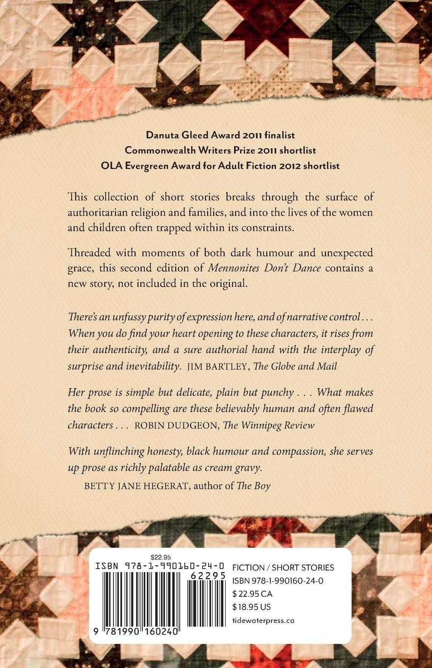 Rückseitencover Mennonites Don't Dance