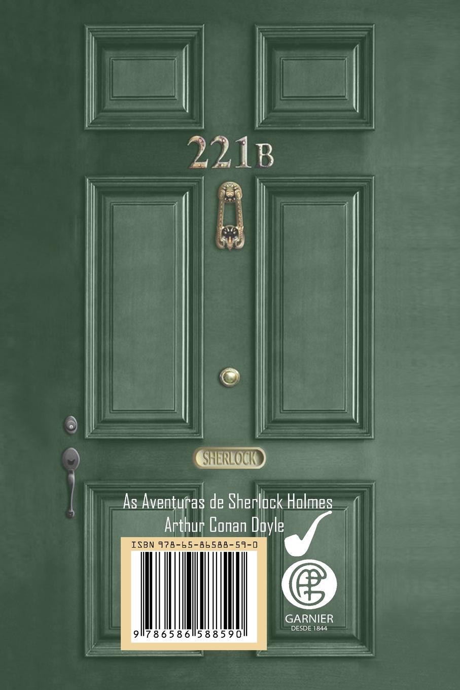 Rückseitencover As Aventuras De Sherlock Holmes