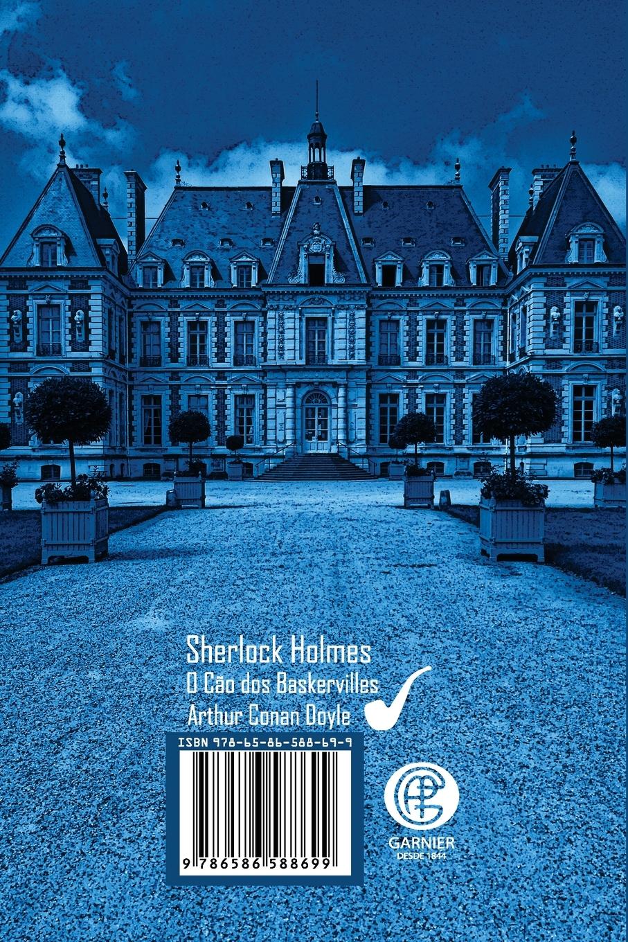 Rückseitencover O Cão Dos Baskerville