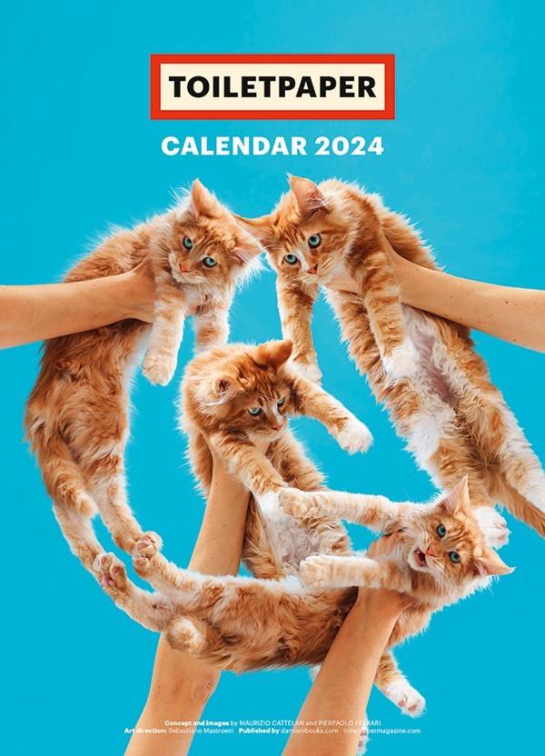 Vorderes Coverbild Toilet Paper Calendar 2024