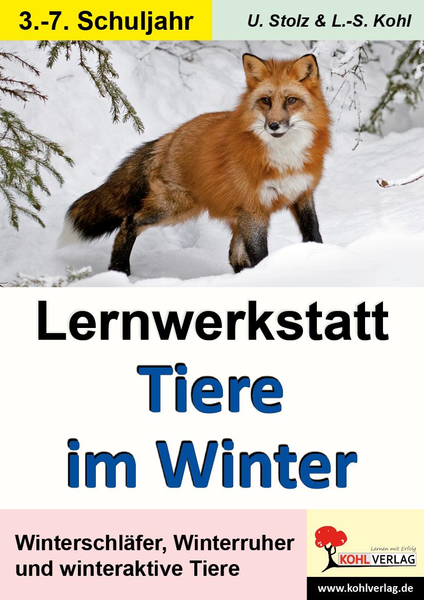 Vorderes Coverbild Lernwerkstatt - Tiere im Winter