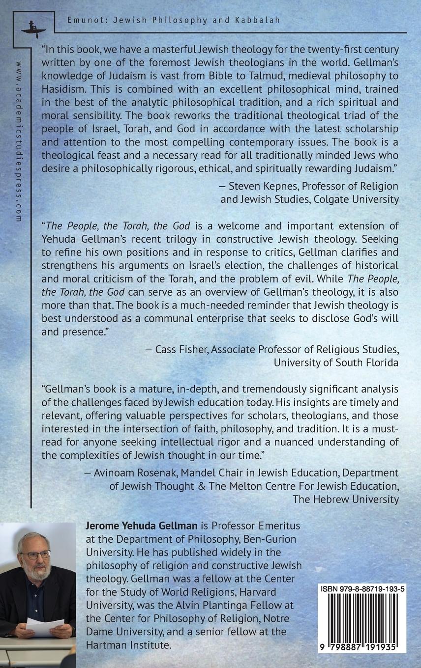 Rückseitencover The People, the Torah, the God