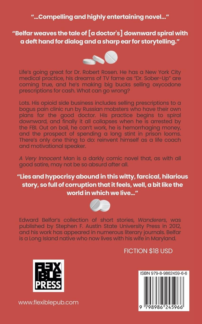 Rückseitencover A Very Innocent Man