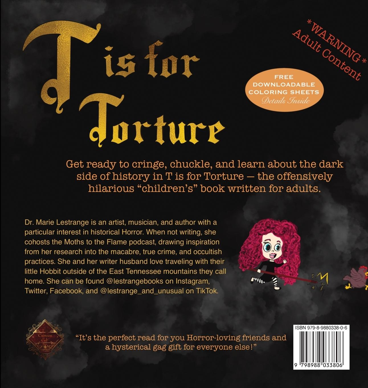 Rückseitencover T is for Torture