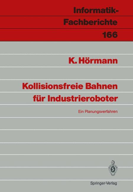 Vorderes Coverbild Kollisionsfreie Bahnen für Industrieroboter