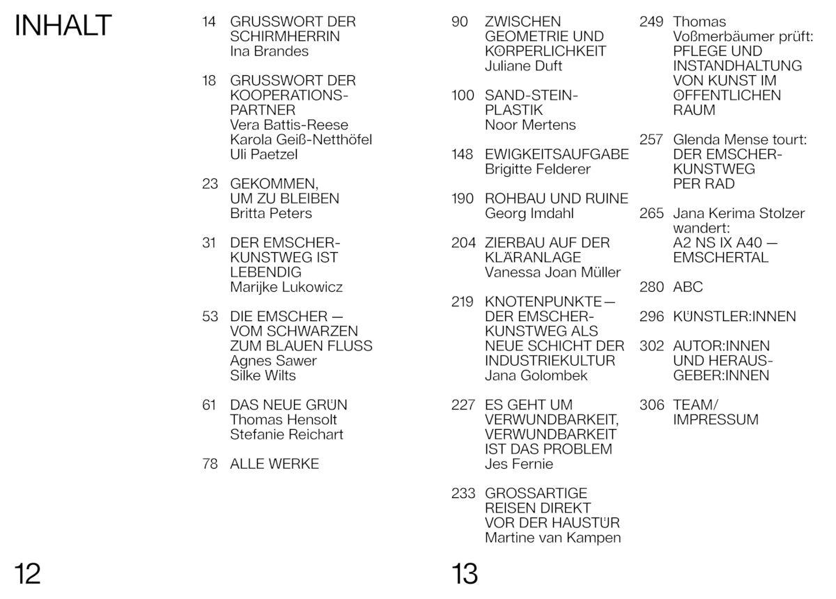 Beispielinhalt (Bild) Emscherkunstweg