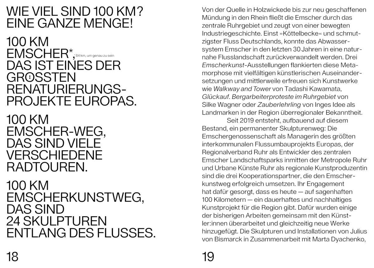 Beispielinhalt (Bild) Emscherkunstweg