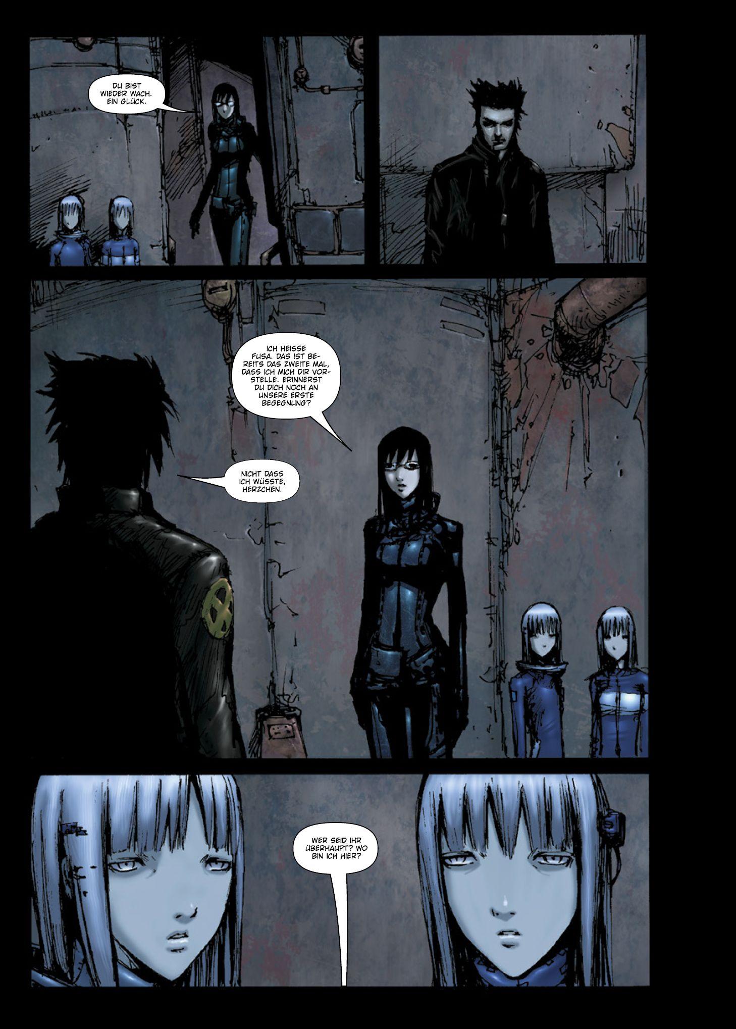 Beispielinhalt (Bild) Wolverine: Snikt (Manga)