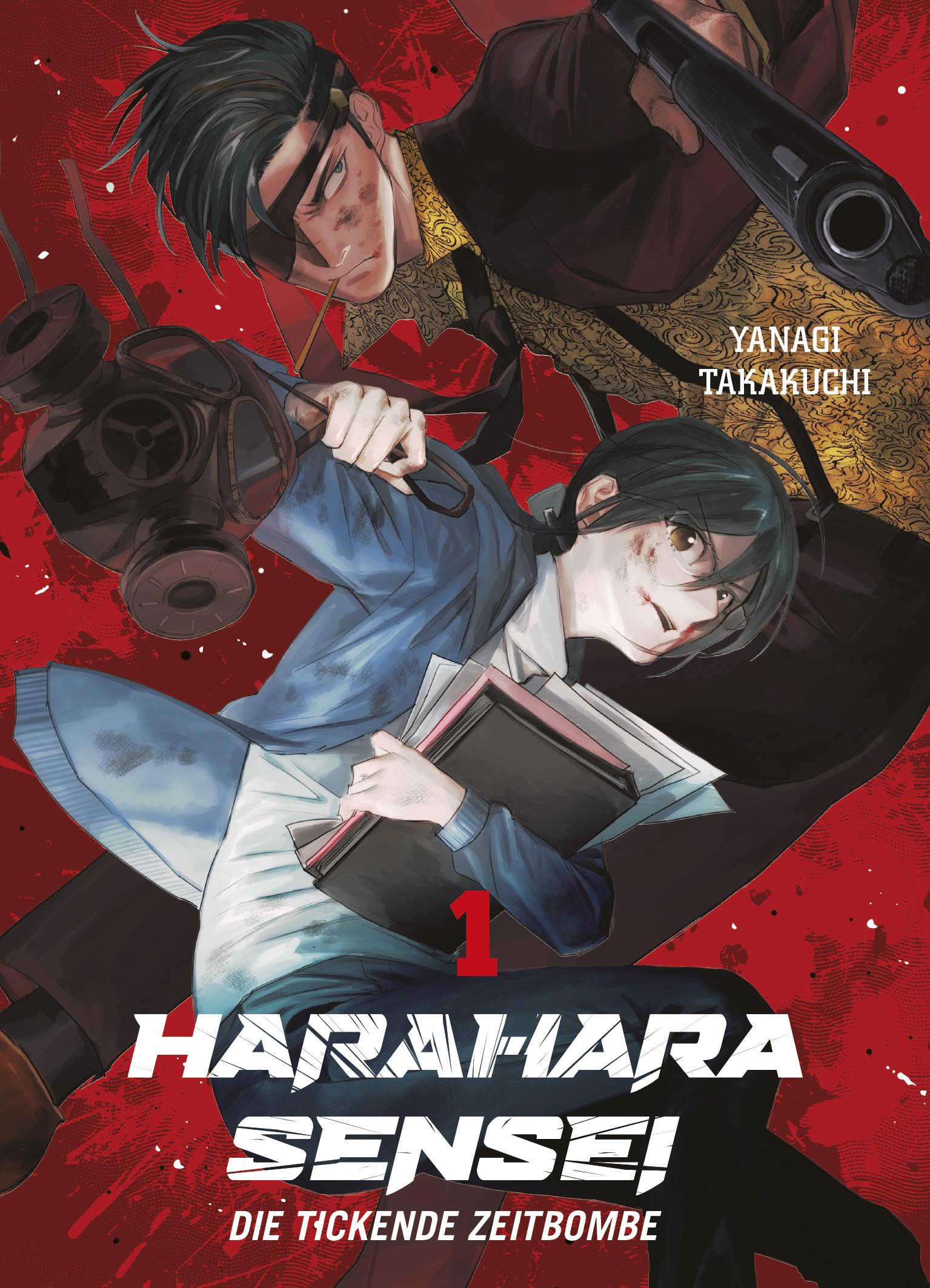 Vorderes Coverbild Harahara Sensei - Die tickende Zeitbombe 01