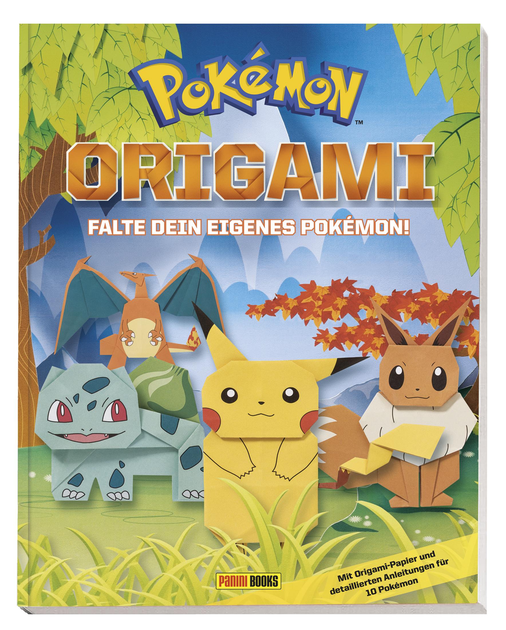 Vorderes Coverbild Pokémon: Origami - Falte Dein eigenes Pokémon