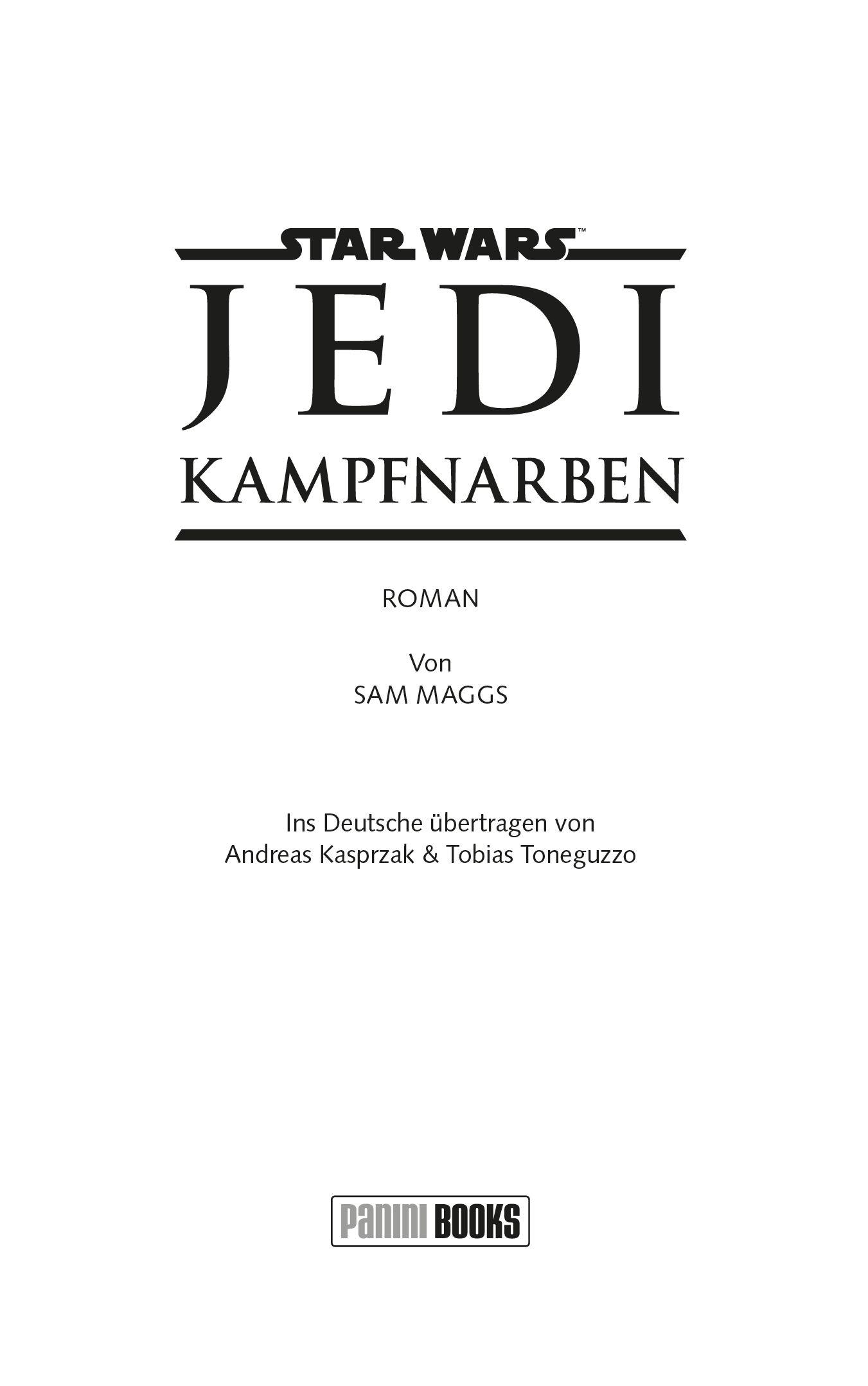Beispielinhalt (Bild) Star Wars: Jedi - Kampfnarben