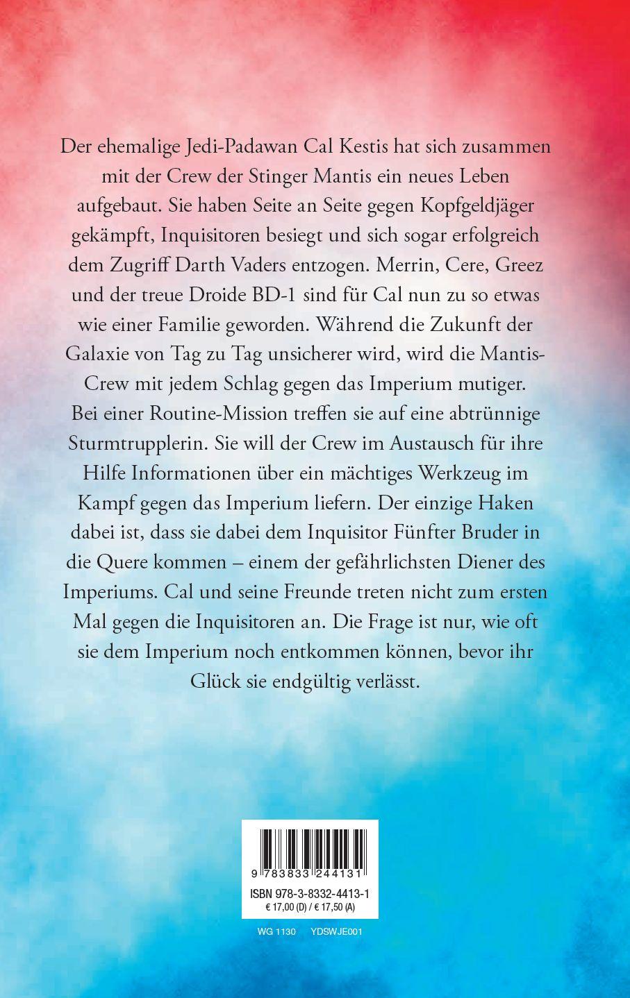 Rückseitencover Star Wars: Jedi - Kampfnarben