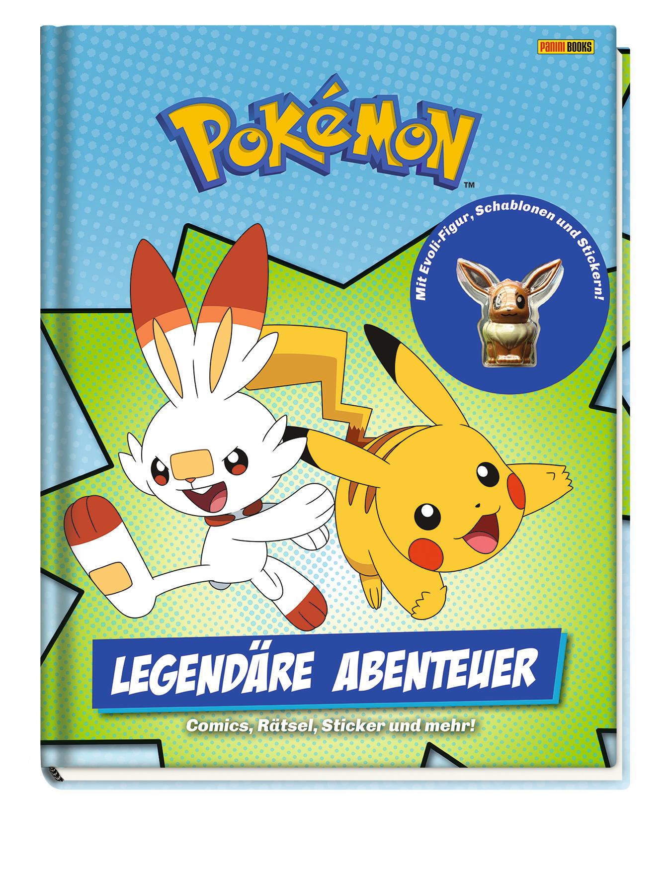 Vorderes Coverbild Pokémon: Legendäre Abenteuer