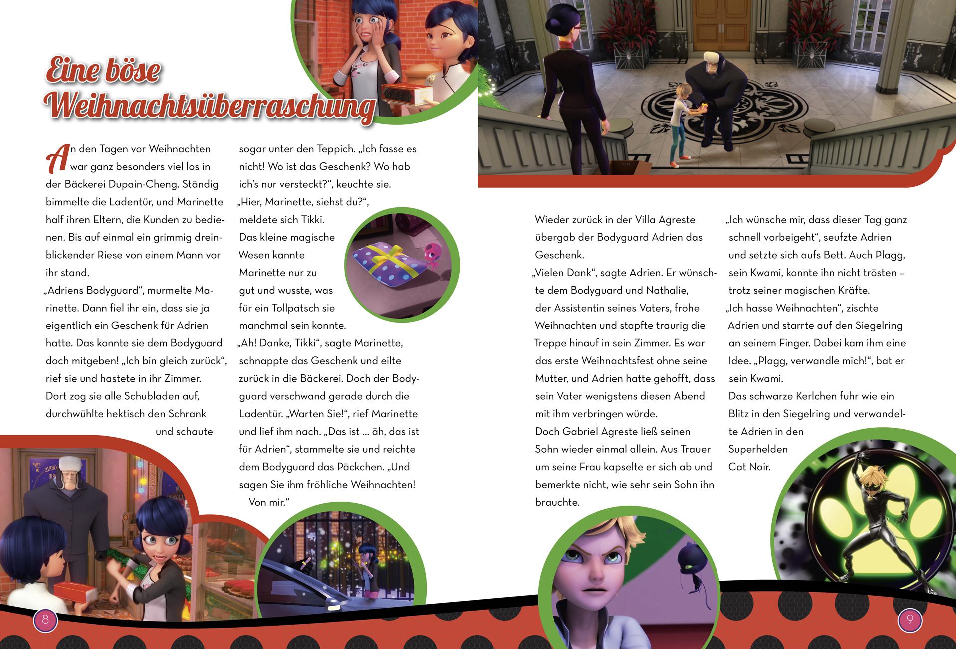 Beispielinhalt (Bild) Miraculous: Eine heldenhafte Weihnachtsgeschichte