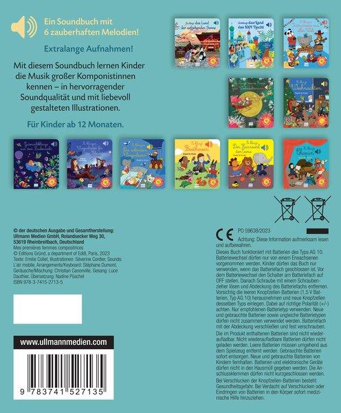 Rückseitencover So klingt die Musik großer Komponistinnen