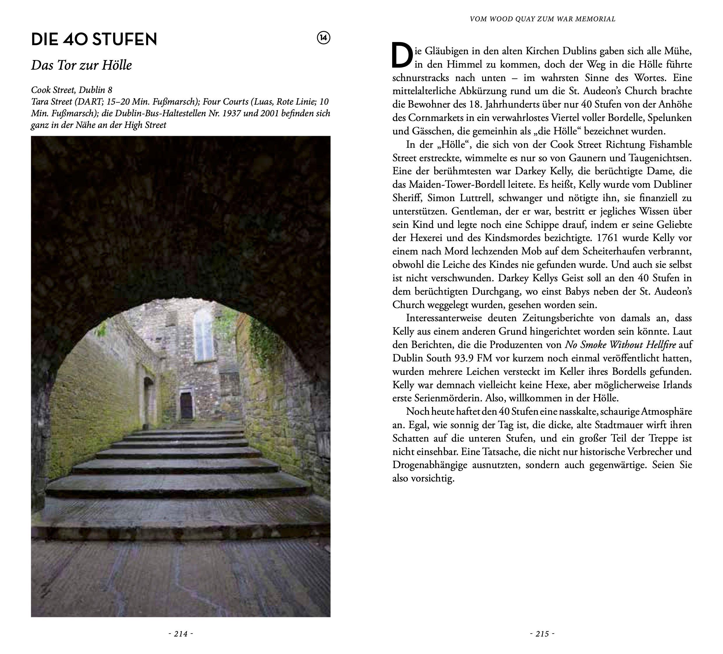 Beispielinhalt (Bild) Verborgenes Dublin