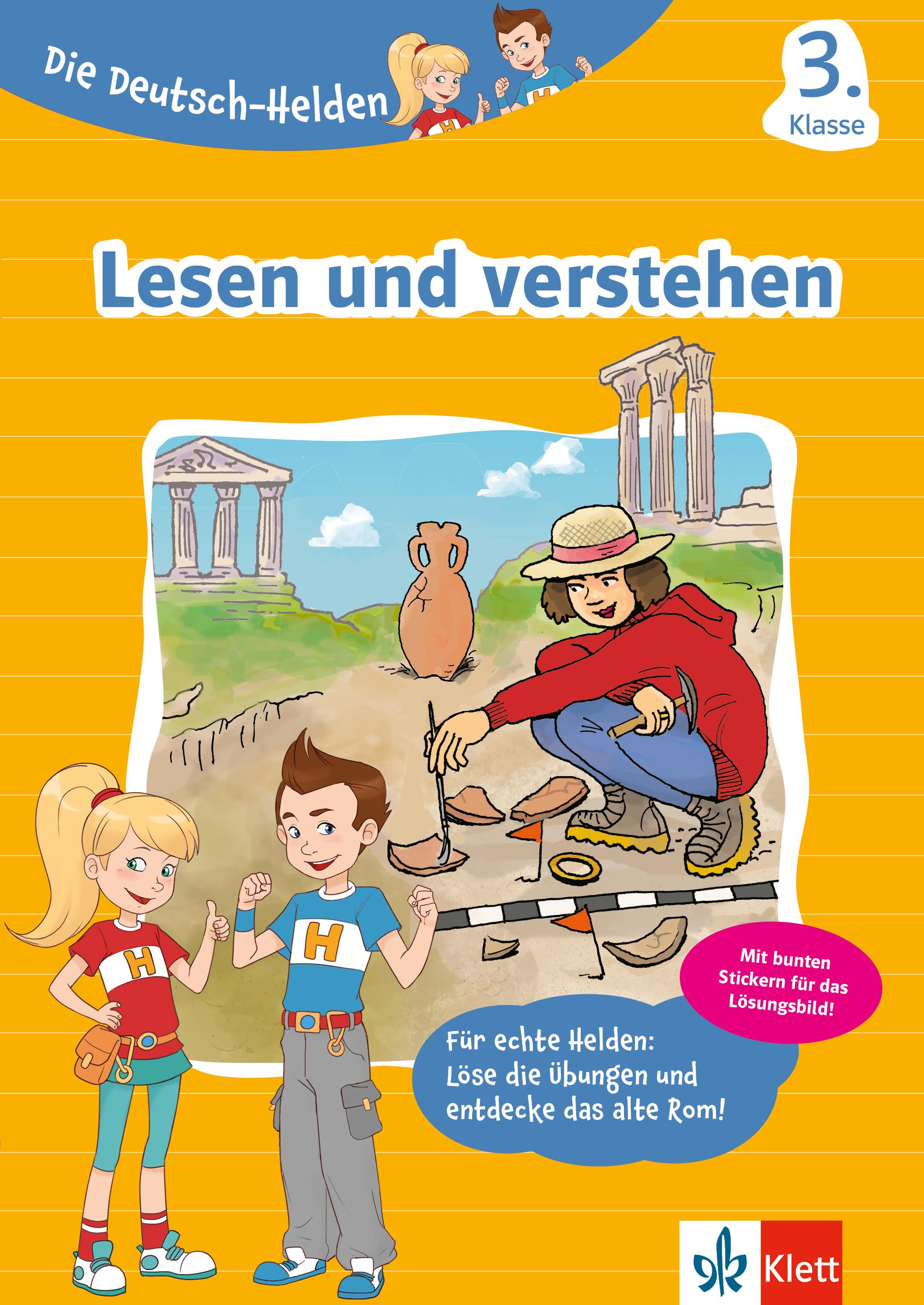 Vorderes Coverbild Die Deutsch-Helden: Lesen und verstehen 3. Klasse