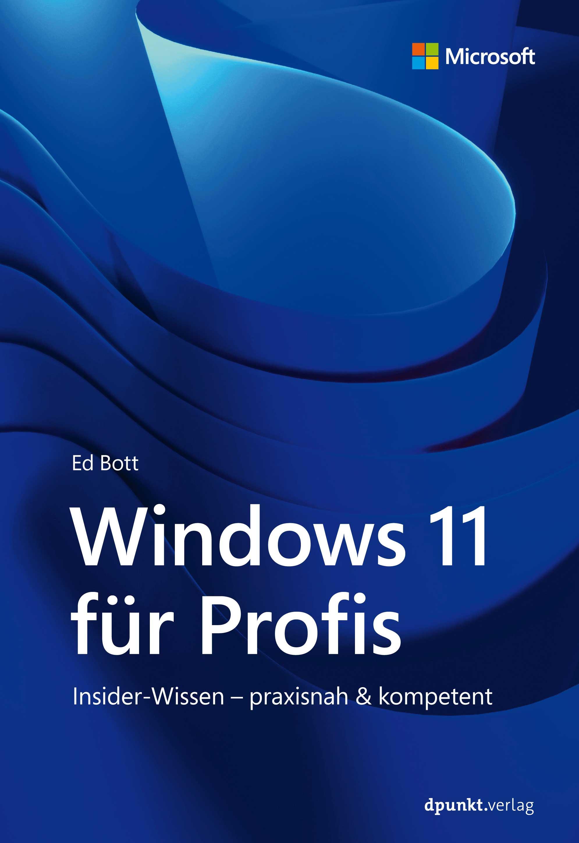 Vorderes Coverbild Windows 11 für Profis
