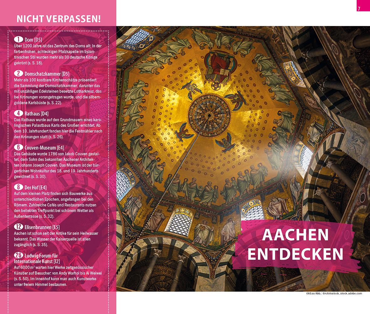 Beispielinhalt (Bild) Reise Know-How CityTrip Aachen