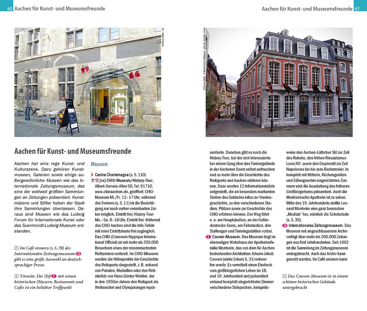 Beispielinhalt (Bild) Reise Know-How CityTrip Aachen