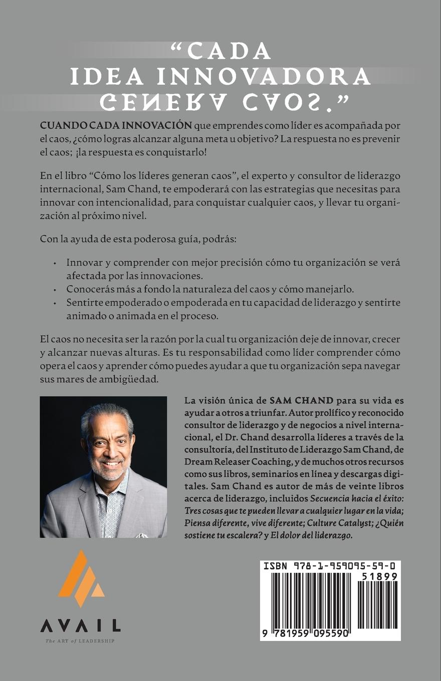 Rückseitencover Cómo los líderes generan caos