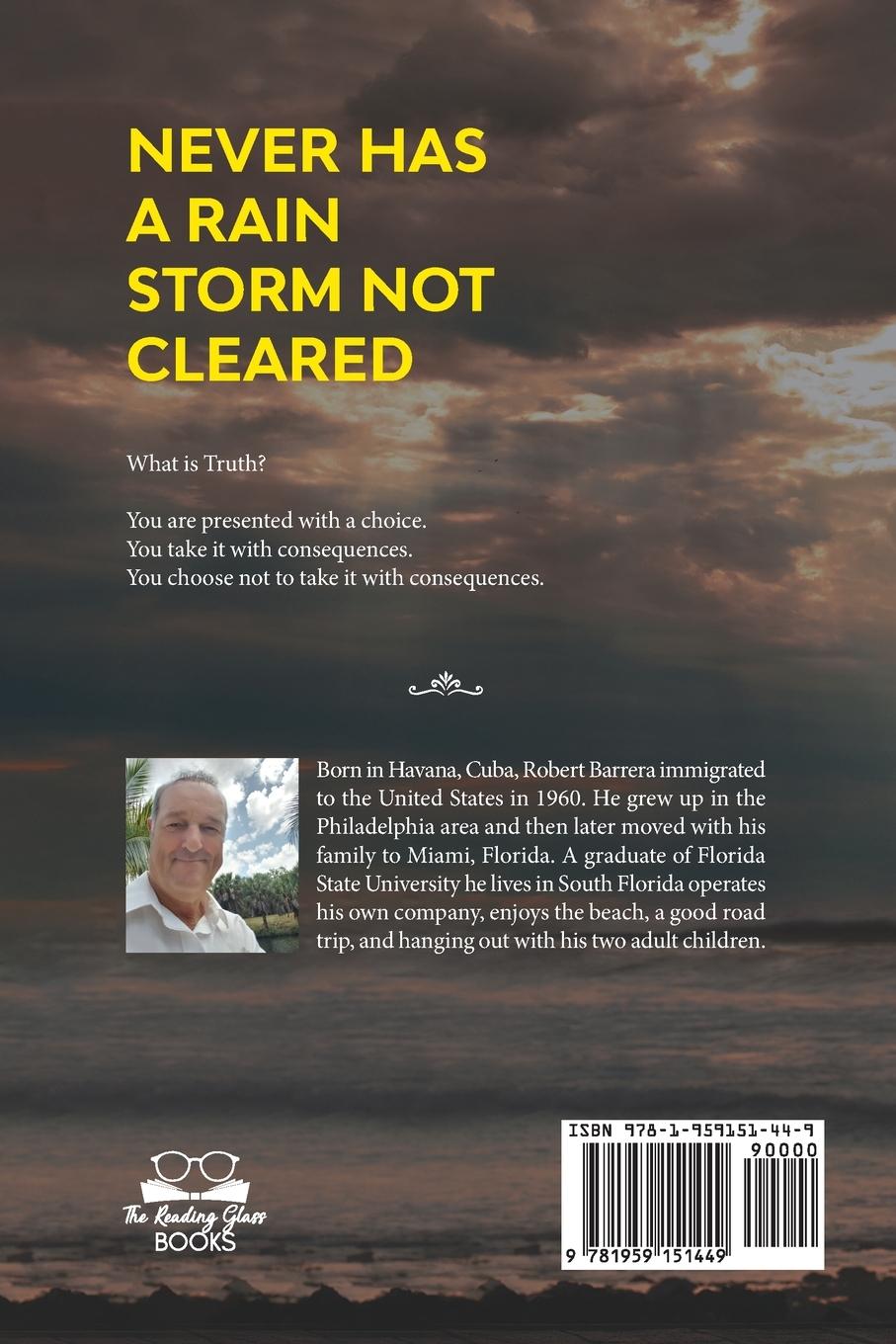 Rückseitencover Never Has a Rain Storm Not Cleared