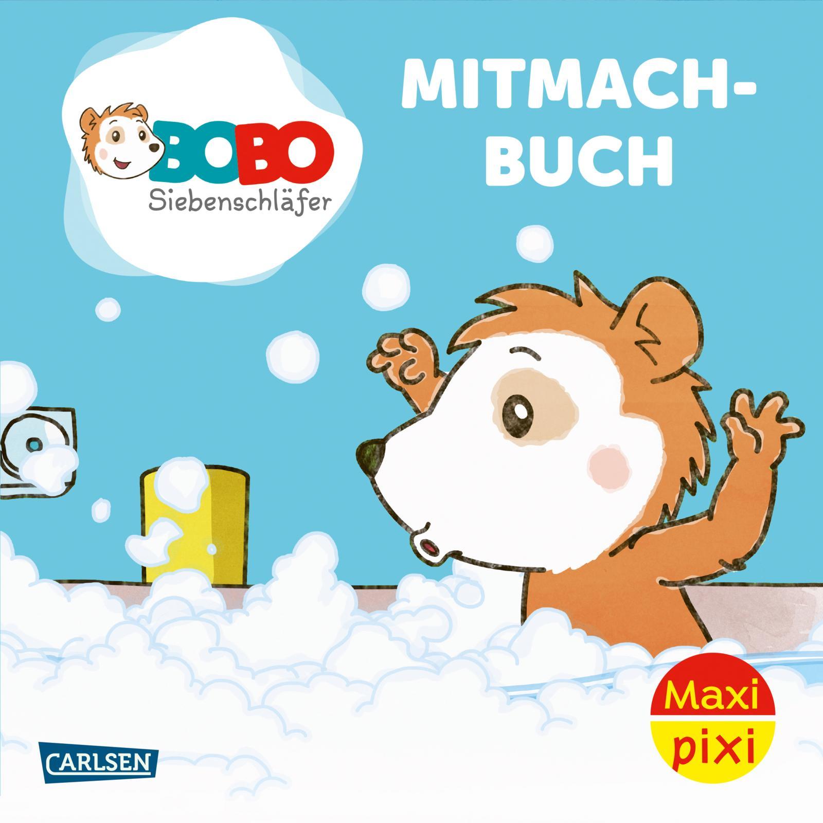 Vorderes Coverbild Maxi Pixi 444: VE 5: BOBO Siebenschläfer: Mitmachbuch (5 Exemplare)