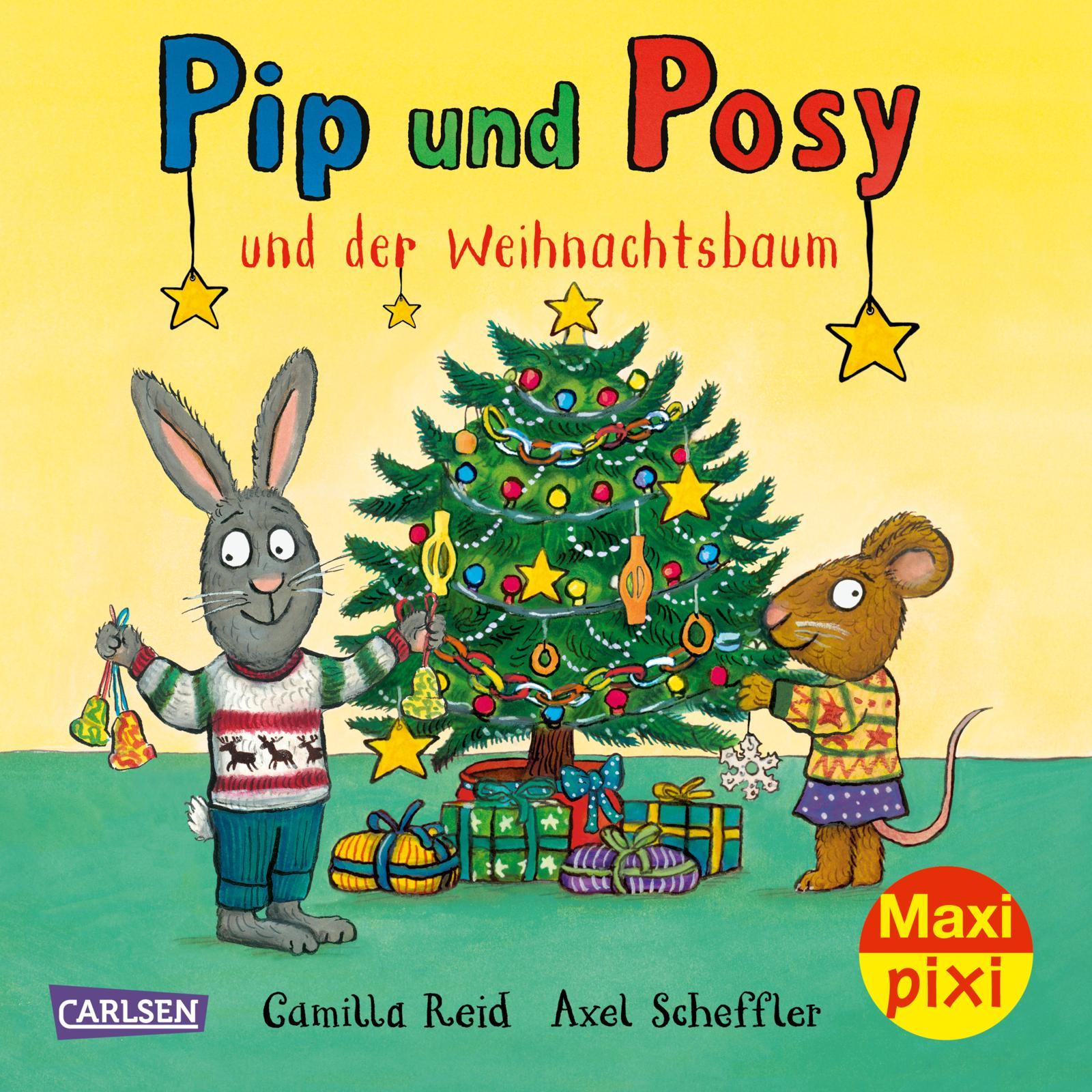 Vorderes Coverbild Maxi Pixi 419: VE 5: Pip und Posy und der Weihnachtsbaum (5 Exemplare)
