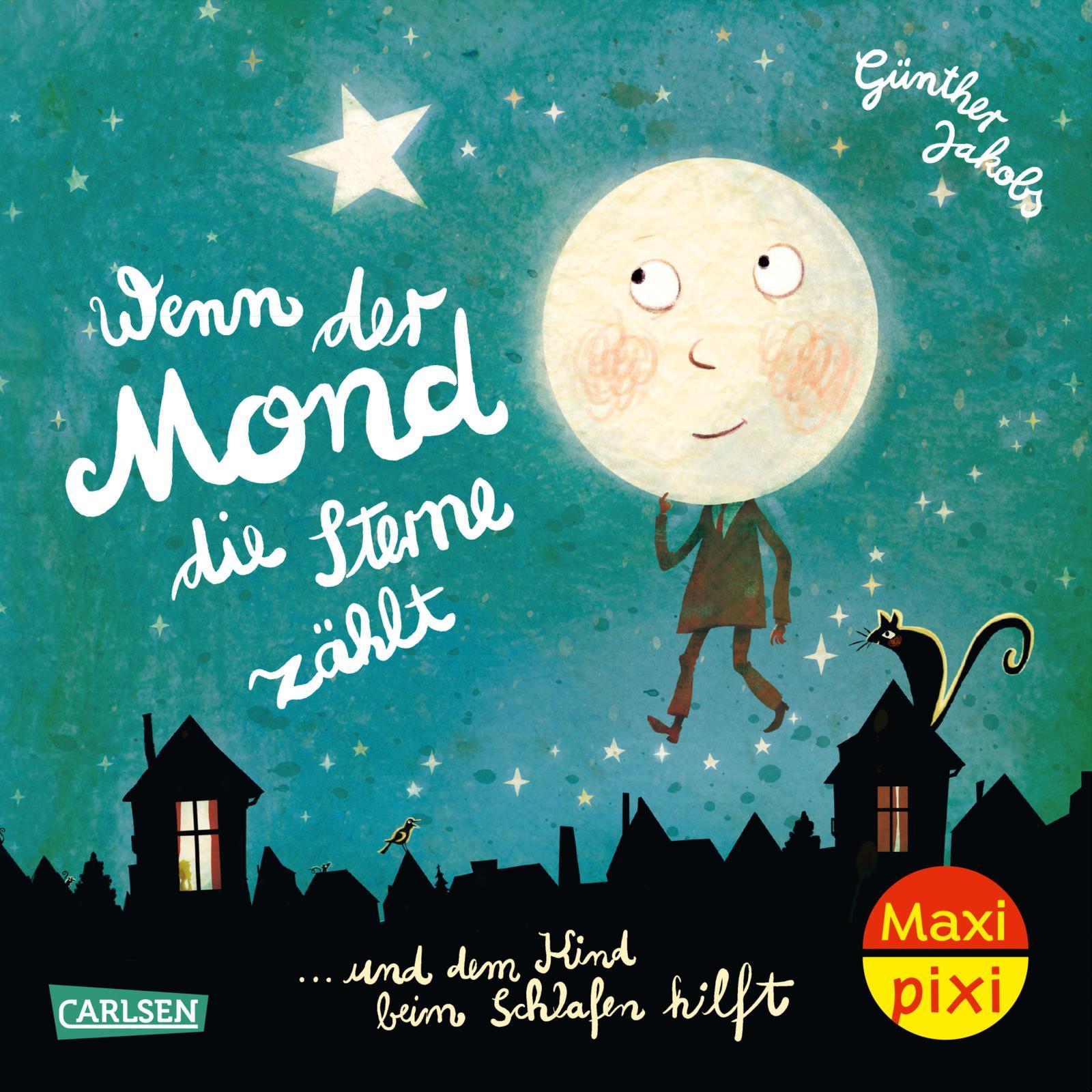 Vorderes Coverbild Maxi Pixi 428: VE 5: Wenn der Mond die Sterne zählt (5 Exemplare)