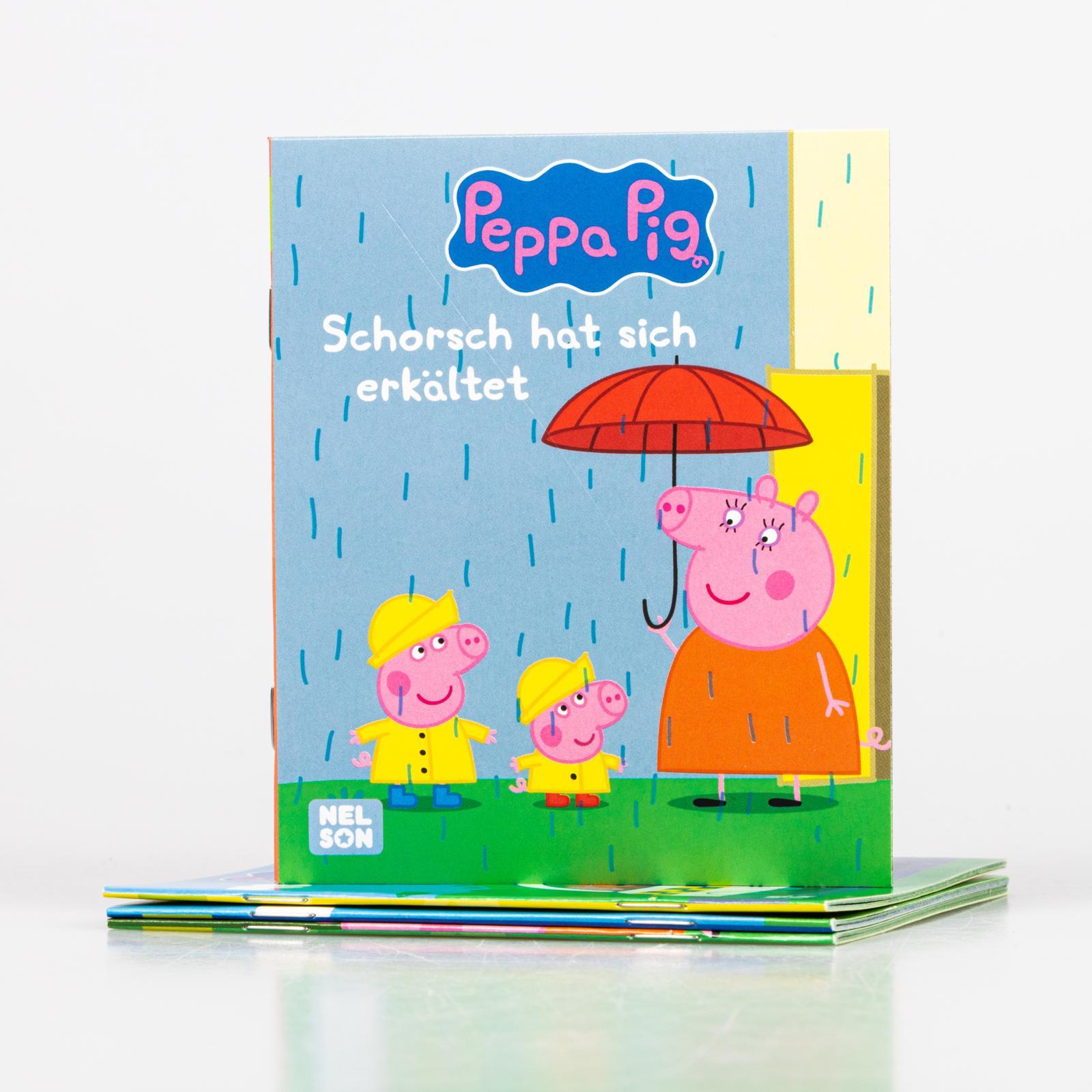 Beispielinhalt (Bild) Nelson Mini-Bücher: 4er Peppa Pig 25-28