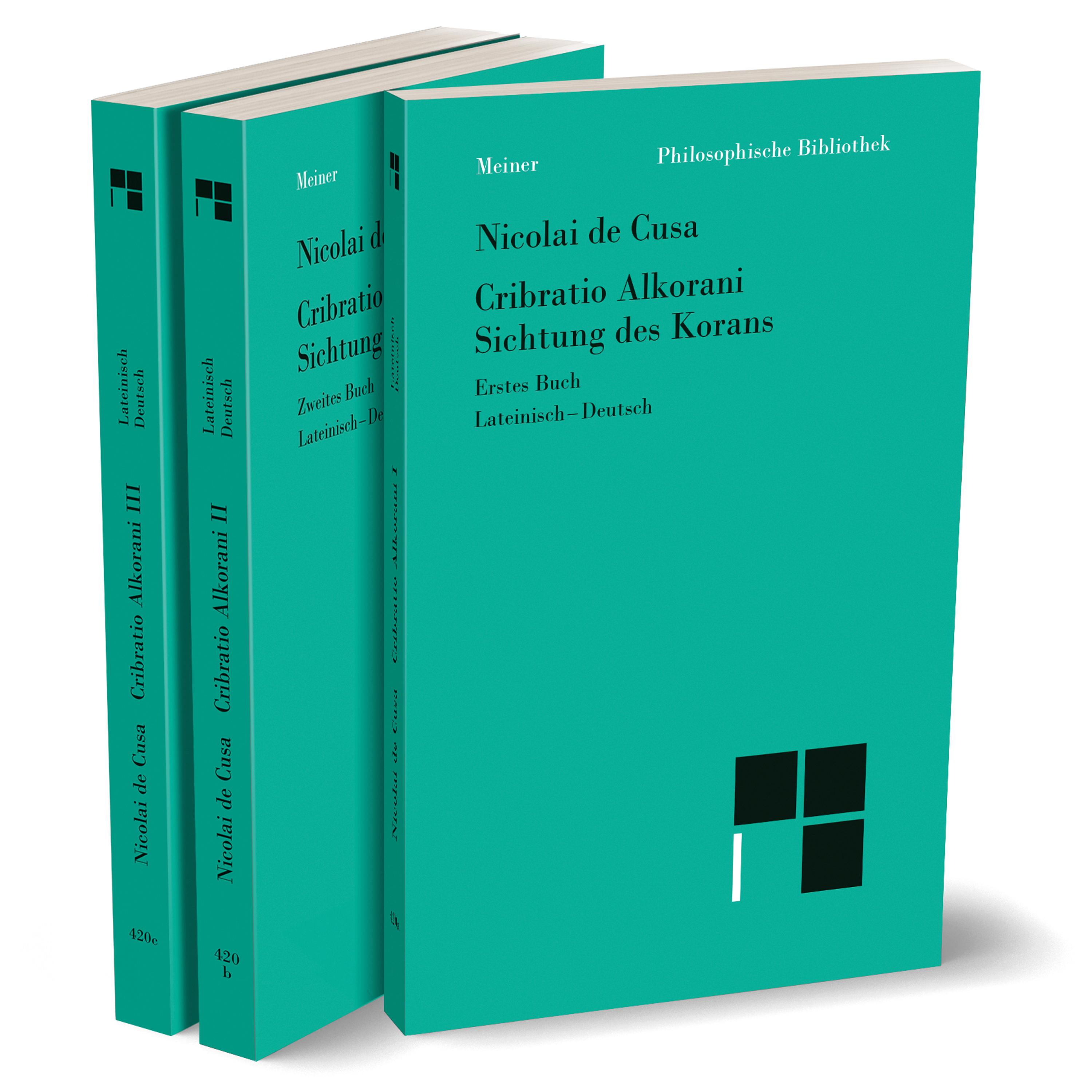 Vorderes Coverbild Sichtung des Korans Bd 1-3