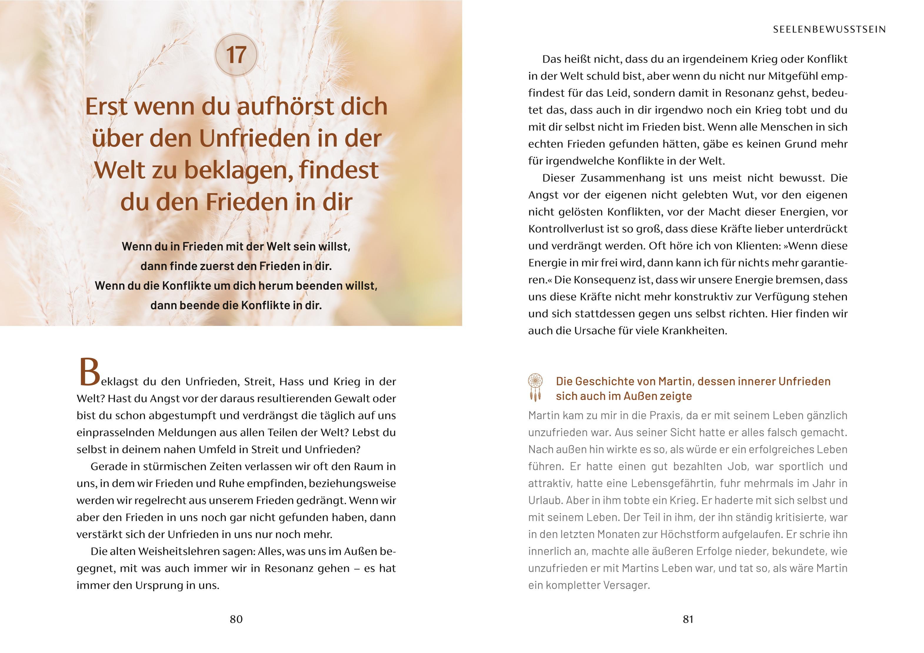 Beispielinhalt (Bild) 40 schamanische Weisheiten für herausfordernde Zeiten