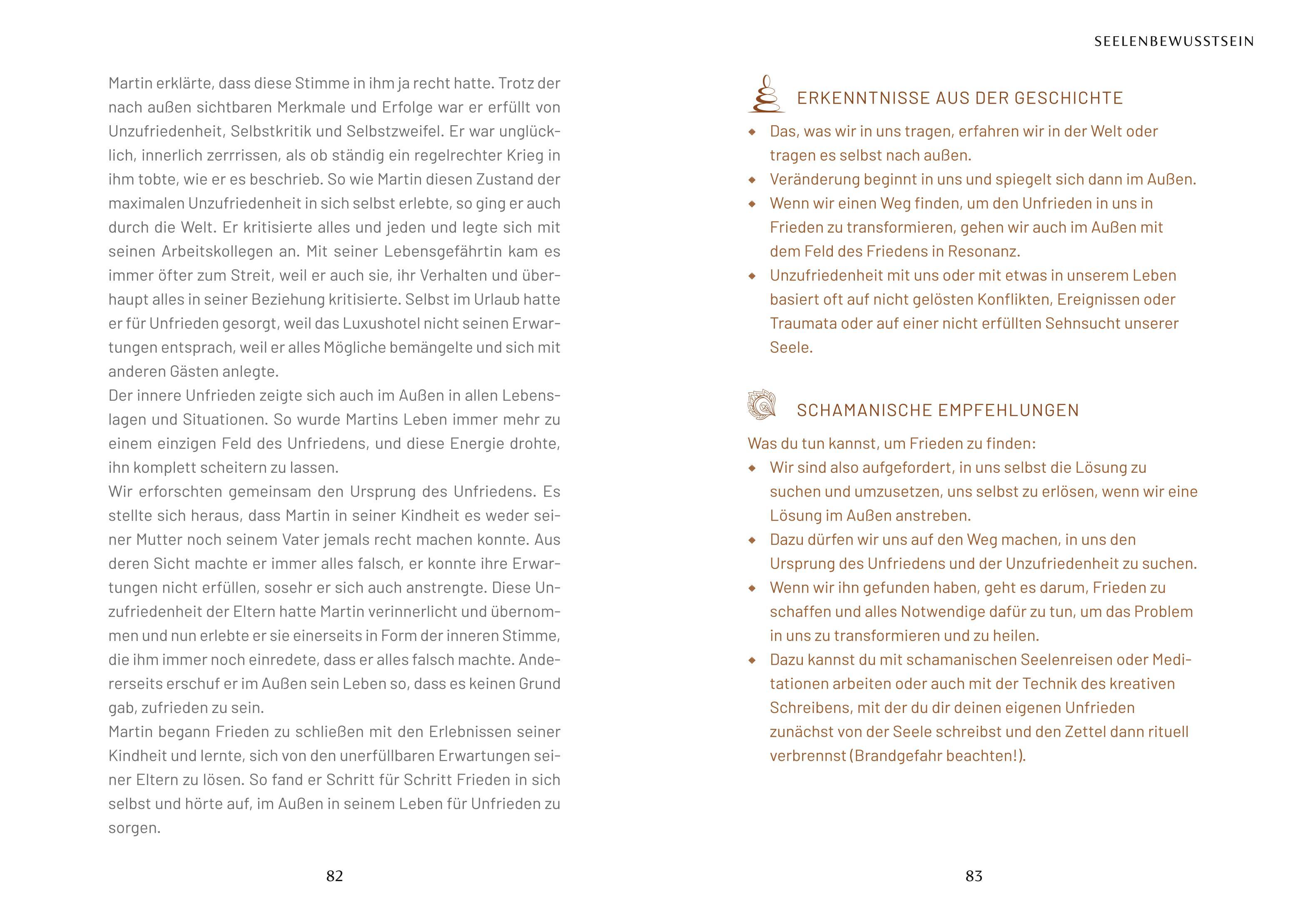 Beispielinhalt (Bild) 40 schamanische Weisheiten für herausfordernde Zeiten