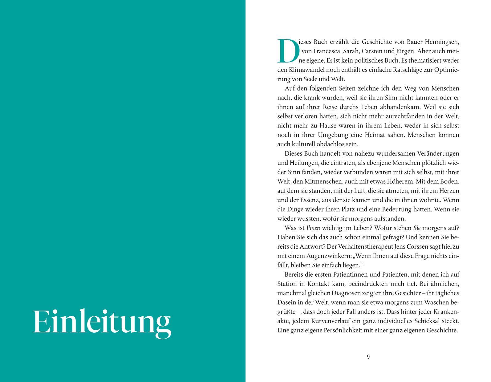 Beispielinhalt (Bild) Wofür stehen Sie morgens auf?