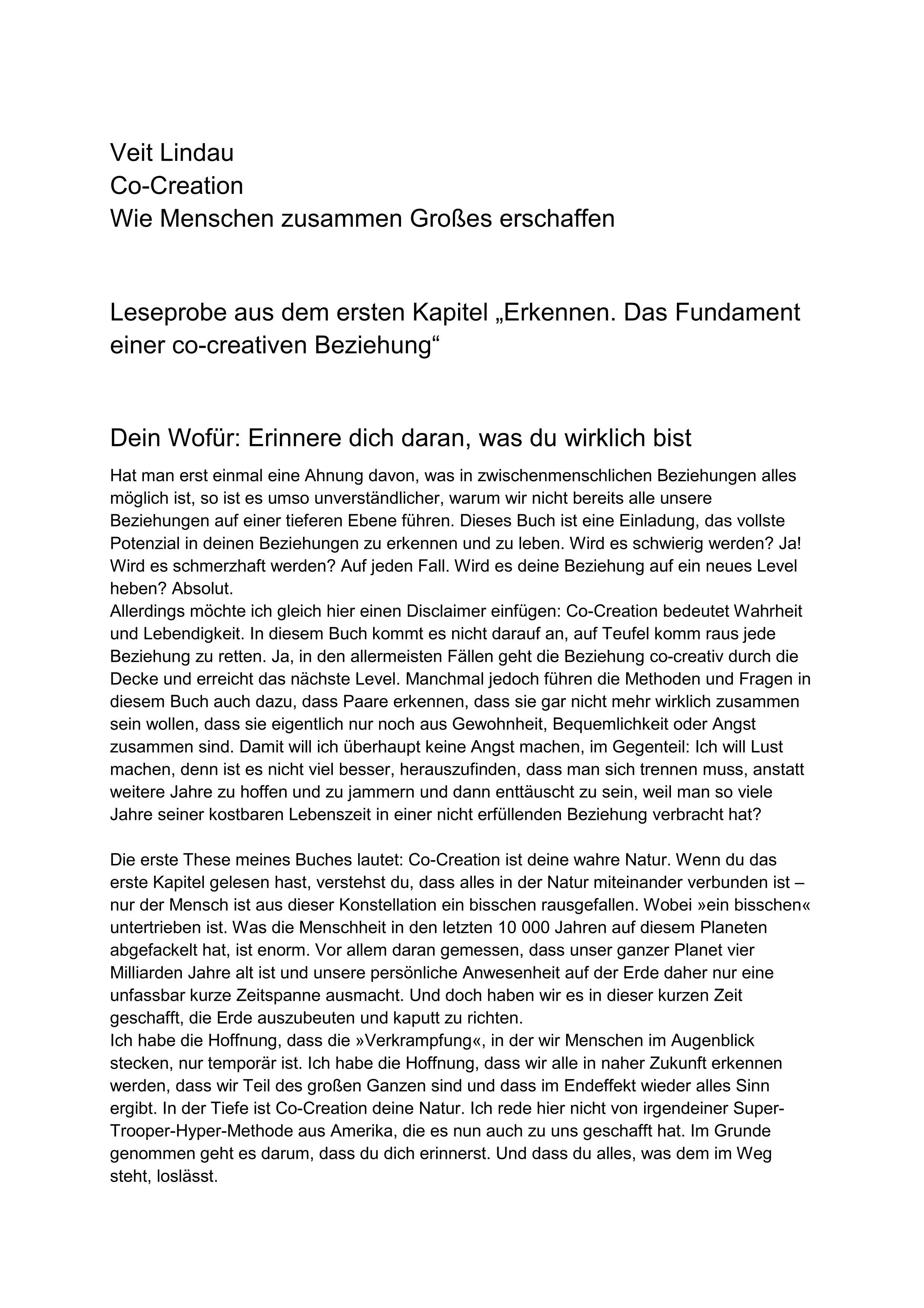 Beispielinhalt (Bild) Co-Creation