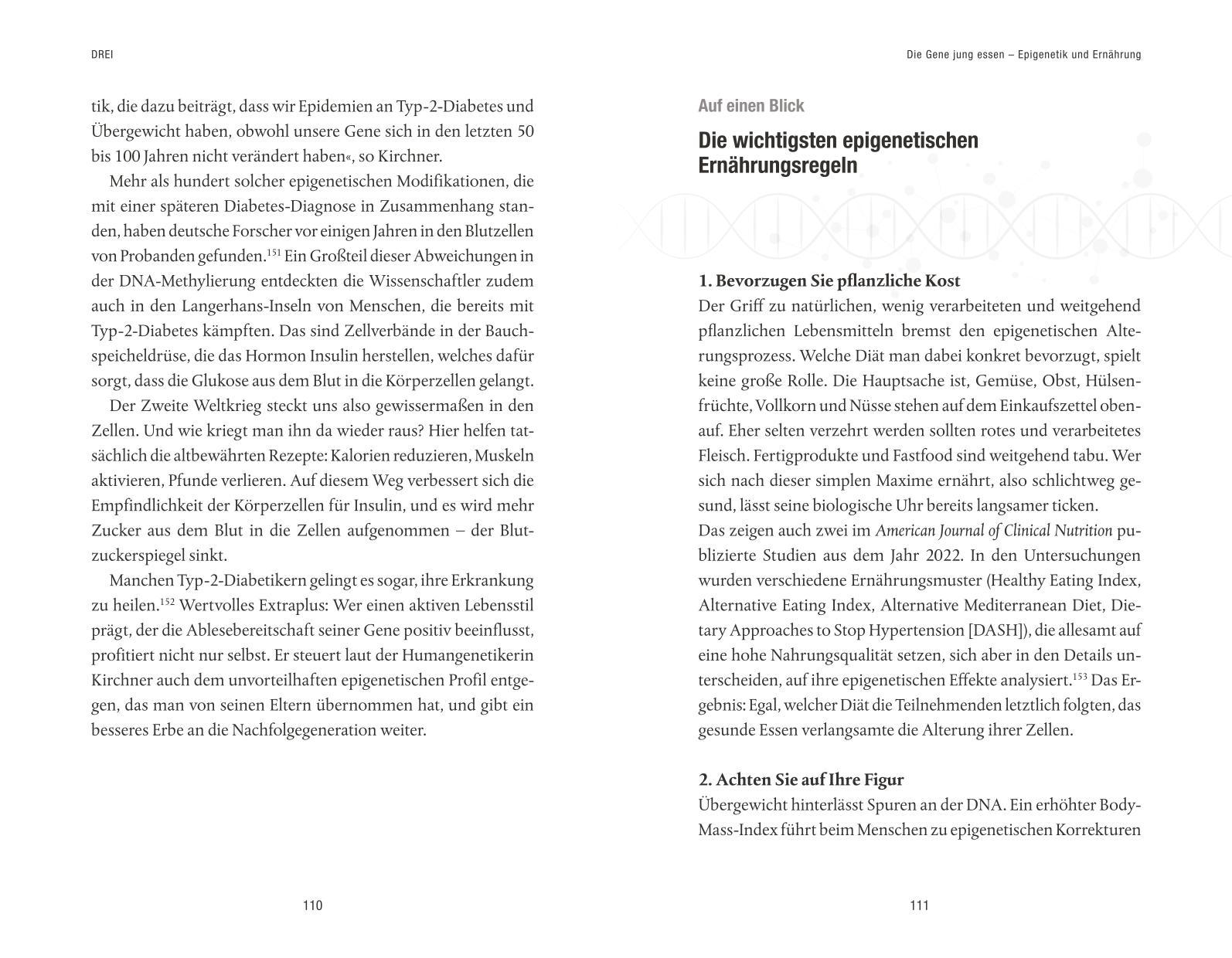 Beispielinhalt (Bild) Verjünge deine Gene!