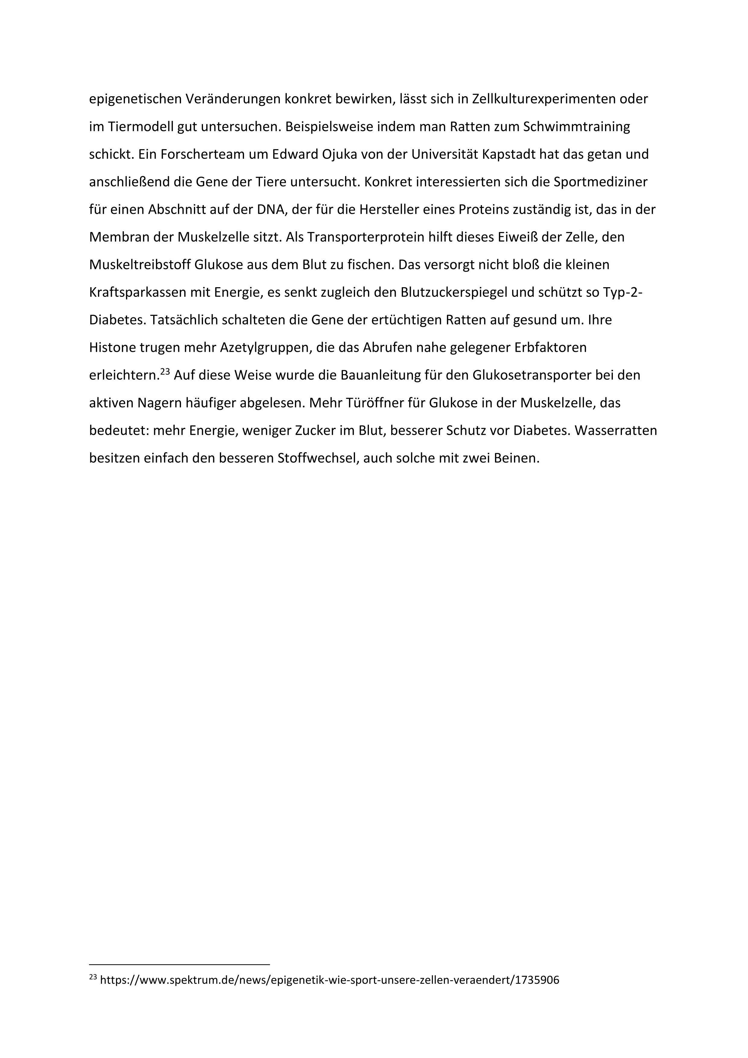 Beispielinhalt (Bild) Verjünge deine Gene!