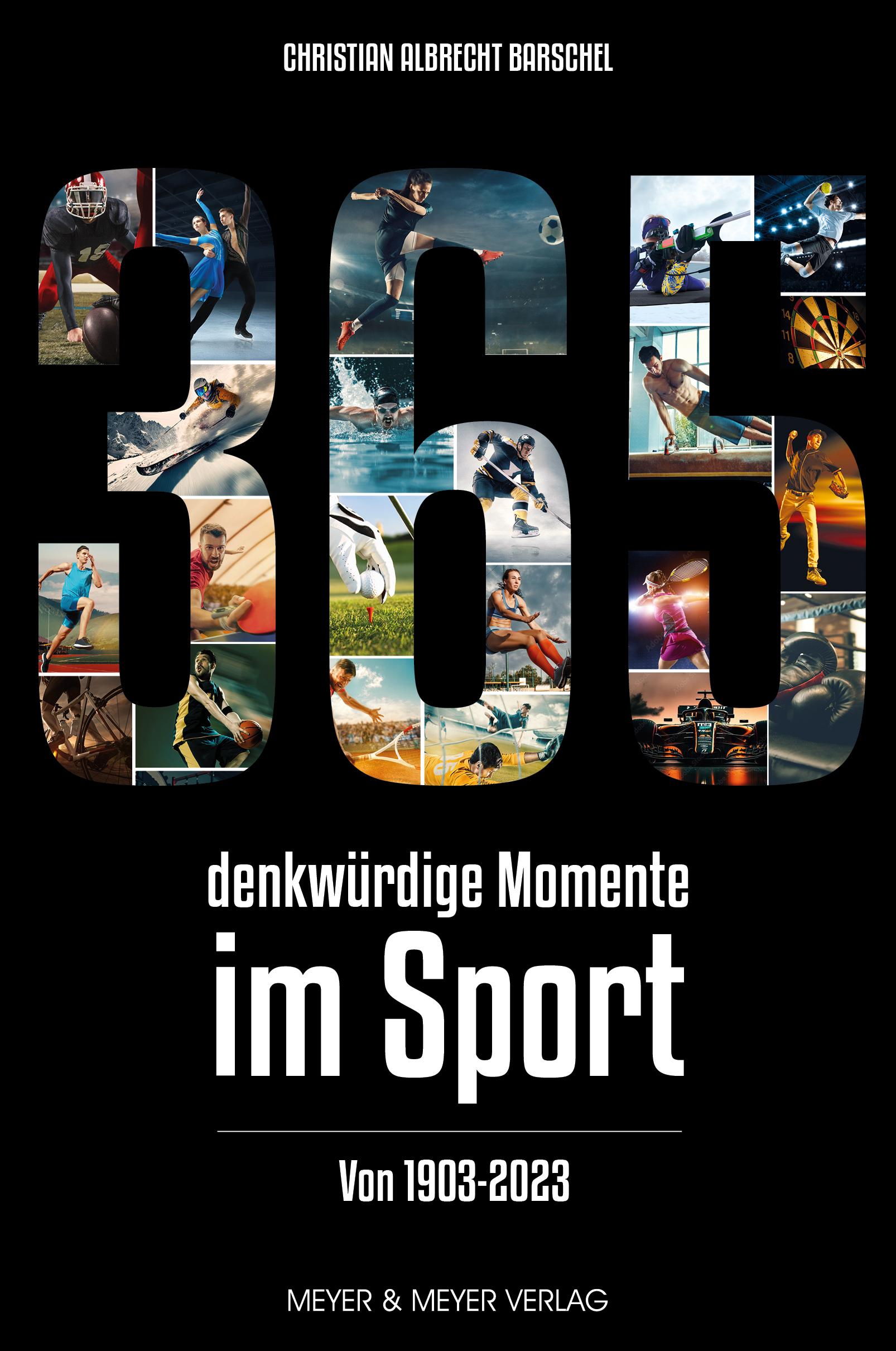 Vorderes Coverbild 365 denkwürdige Momente im Sport