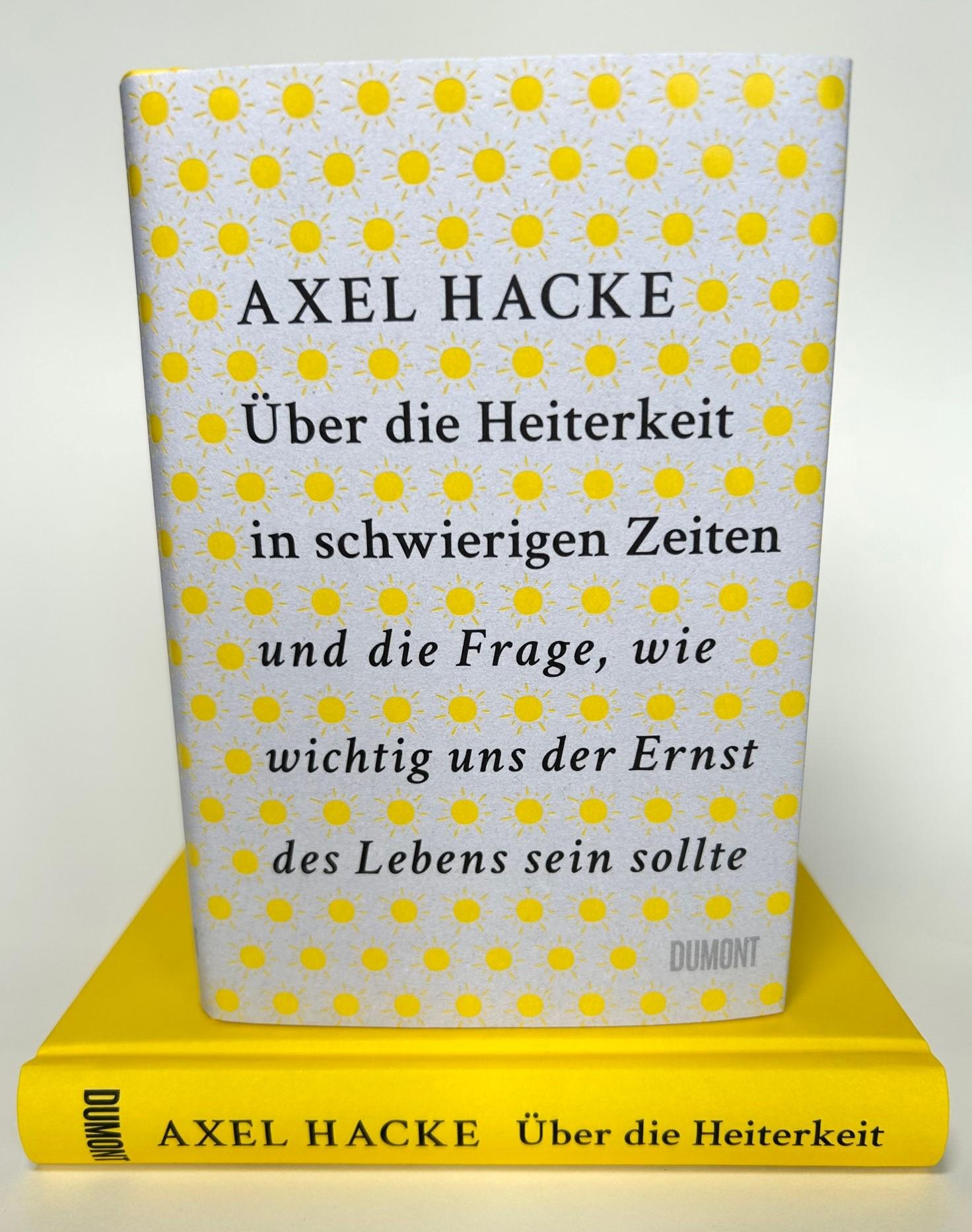 Beispielinhalt (Bild) Über die Heiterkeit in schwierigen Zeiten und die Frage, wie wichtig uns der Ernst des Lebens sein sollte